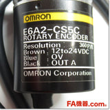 Japan (A)Unused,E6A2-CS5C 360P/R 0.5m Japanese electronic equipment DC12-24V,Rotary Encoder,OMRON 