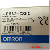 Japan (A)Unused,E6A2-CS5C 360P/R 0.5m ロータリエンコーダ インクリメンタル形 外径φ25 DC12-24V,Rotary Encoder,OMRON