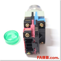 Japan (A)Unused,ALW22211DG φ22 照光押ボタンスイッチ 突形 1a1b AC/DC24V,Illuminated Push Button Switch,IDEC