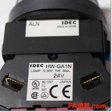 Japan (A)Unused,ALFN22211DNR φ30 LED照光押ボタンスイッチ突形フルガード付 1a1b AC/DC24V,Illuminated Push Button Switch,IDEC 