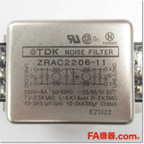 Japan (A)Unused,ZRAC2206-11 AC電源ライン用EMC ノイズフィルタ,Noise Filter / Surge Suppressor,TDK