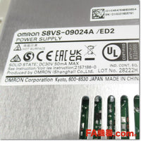 Japan (A)Unused,S8VS-09024A スイッチング・パワーサプライ DC24V 3.75A,DC24V Output,OMRON