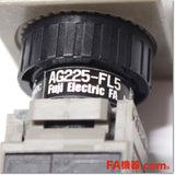 Japan (A)Unused,AG225-FL5G11H1 φ16 押しボタンスイッチ 1a1b AC100-110V オルタネイト,Push-Button Switch,Fuji