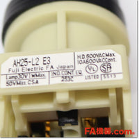 Japan (A)Unused,AH25-L2G10E3 φ25 照光押しボタンスイッチ 穴付フルガード形 1a AC/DC24V,Illuminated Push Button Switch,Fuji