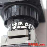 Japan (A)Unused,AH165-2SFL5Y22H1 φ16 照光押しボタンスイッチ オルタネイト 2a2b AC100-110V,Illuminated Push Button Switch,Fuji