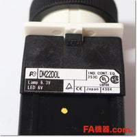 Japan (A)Unused,DM22D0L-H4W φ22 表示灯 白熱球 AC100-110V,Indicator <Lamp>,Fuji