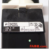 Japan (A)Unused,DM22D0L-M4W φ22 表示灯 白熱球 AC200-220V,Indicator <Lamp>,Fuji