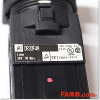 Japan (A)Unused,DR30F4M-M5A φ30 角形表示灯 AC200-220V,Indicator <Lamp>,Fuji