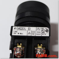 Japan (A)Unused,AR22G1L-11E3R φ22 light switch AC/DC24V,Illuminated Push Button Switch,Fuji 