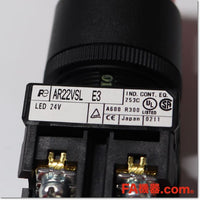 Japan (A)Unused,AR22VSL-11E3R φ22 Fujitsu 1a1b AC/DC24V,Emergency Stop Switch,Fuji 