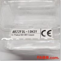 Japan (A)Unused,AR22F0L-10H3Y φ22 照光押しボタンスイッチ 1a AC100-110V,Illuminated Push Button Switch,Fuji 