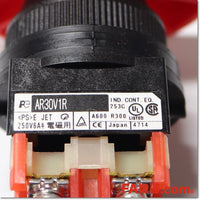 Japan (A)Unused,AR30V1R-02R φ30 Japanese equipment,Emergency Stop Switch,Fuji 