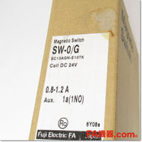 Japan (A)Unused,SW-0/G DC24V 0.8-1.2A 1b 電磁開閉器,Irreversible Type Electromagnetic Switch,Fuji