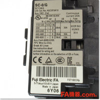 Japan (A)Unused,SW-0/G DC24V 1.7-2.6A 1a 電磁開閉器,Irreversible Type Electromagnetic Switch,Fuji 