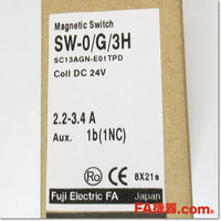 Japan (A)Unused,SW-0/G/3H DC24V 2.2-3.4A 1b 直流操作形電磁開閉器,Irreversible Type Electromagnetic Switch,Fuji