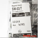 Japan (A)Unused,SW-03/T AC200V 2.2-3.4A 1a 電磁開閉器 端子カバー付,Irreversible Type Electromagnetic Switch,Fuji