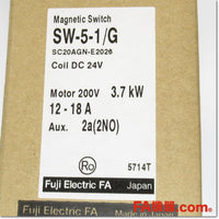Japan (A)Unused,SW-5-1/G DC24V 12-18A 2a 直流操作形電磁開閉器,Irreversible Type Electromagnetic Switch,Fuji