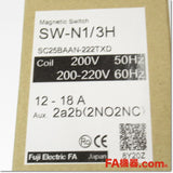 Japan (A)Unused,SW-N1/3H AC200V 12-18A 2a2b 電磁開閉器,Irreversible Type Electromagnetic Switch,Fuji