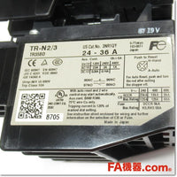 Japan (A)Unused,SW-N2/3H AC200V 24-36A 2a2b 電磁開閉器,Irreversible Type Electromagnetic Switch,Fuji 