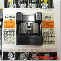 Japan (A)Unused,SC-03RM/G DC24V 1b×2 Switch,Reversible Type Electromagnetic Switch,Fuji 