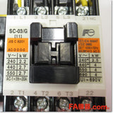 Japan (A)Unused,SC-03RM/G DC24V 1b×2 Switch,Reversible Type Electromagnetic Switch,Fuji 