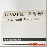 Japan (A)Unused,CP33FM/3W サーキットプロテクタ 3P 3A 補助スイッチ付き,Circuit Protector 3-Pole,Fuji