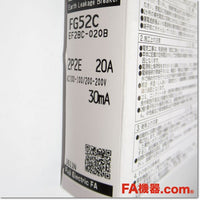 Japan (A)Unused,FG52C 漏電遮断器 2P 20A 30mA,Earth Leakage Circuit Breaker 2-Pole,Fuji