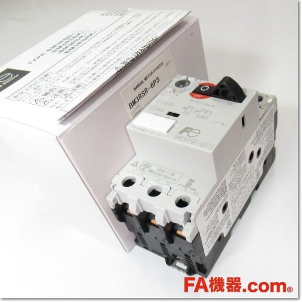Japan (A)Unused,BM3RSR-6P3 4-6.3A  マニュアルモータスタータ 定格電流可調整形