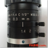 Japan (A)Unused,EMVL-MP614 メガピクセル対応CCTVレンズ 6mm,Camera Lens,MISUMI