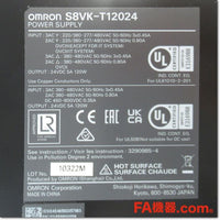 Japan (A)Unused,S8VK-T12024 Japanese equipment IN:AC380-480V OUT:24V 5A,DC24V Output,OMRON 