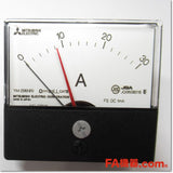 Japan (A)Unused,YM-206NRI 0-30A FS DC1mA BR 受信指示計 赤針付き,Instrumentation And Protection Relay Other,MITSUBISHI