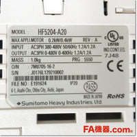 Japan (A)Unused,HF5204-A20 3相400V 0.2kw,Inverter Other,Other 