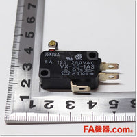 Japan (A)Unused,VX-55-1A3 小形基本スイッチ ヒンジ・ローラ・短レバー形 1c 10個セット,Limit Switch,OMRON