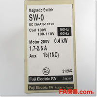Japan (A)Unused,SW-0 AC100V 1.7-2.6A 1b 電磁開閉器,Irreversible Type Electromagnetic Switch,Fuji 