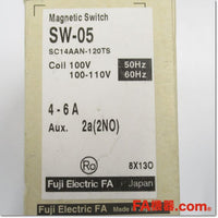 Japan (A)Unused,SW-05 AC100V 4-6A 2a 電磁開閉器,Irreversible Type Electromagnetic Switch,Fuji 