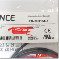 Japan (A)Unused,PR-MB15N1 1m BGS反射型 BGS反射型 15mm,Built-in Amplifier Photoelectric Sensor, KEYENCE 