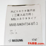 Japan (A)Unused,MWS-M40HT34-MT-3 PLC,Conversion Terminal Block / Terminal,MISUMI 