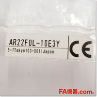 Japan (A)Unused,AR22F0L-10E3Y φ22 照光押しボタンスイッチ 1a AC/DC24V,Illuminated Push Button Switch,Fuji 