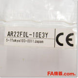 Japan (A)Unused,AR22F0L-10E3Y φ22 照光押しボタンスイッチ 1a AC/DC24V,Illuminated Push Button Switch,Fuji 