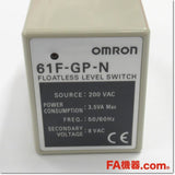 Japan (A)Unused,61F-GP-N AC200V light switch,Level Switch,OMRON 