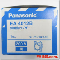 Japan (A)Unused,EA4012B 盤用強力ブザー AC200V,Small Buzzer,Panasonic