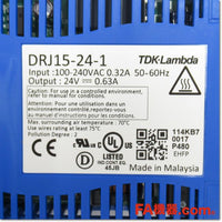 Japan (A)Unused,DRJ15-24-1 スイッチング電源 24V 0.63A,DC24V Output,TDK
