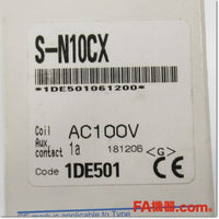 Japan (A)Unused,S-N10CX AC100V 1a Electromagnetic Contactor,MITSUBISHI 