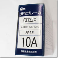 Japan (A)Unused,CB32X 2P 10A 安全ブレーカ,Peripherals / Low Voltage Circuit Breakers And Other,NITTO 