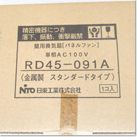 Japan (A)Unused,RD45-091A Japanese AC100V □92×t27mm,Fan / Louvers,NITTO 