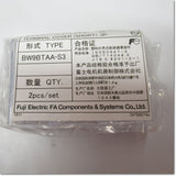 Japan (A)Unused,BW9BTAA-S3 端子カバーショート 2個入り,Peripherals / Low Voltage Circuit Breakers And Other,Fuji 