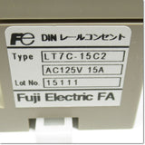 Japan (A)Unused,LT7C-15C2 レール取付形コンセント,Outlet / Lighting Eachine,Fuji