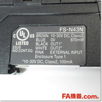 Japan (A)Unused,FS-N43N Japanese radio,Fiber Optic Sensor Amplifier,KEYENCE 