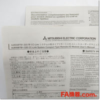 Japan (A)Unused,AJ65SBTB1-32D CC-LinkリモートI/Oユニット DC入力32点端子台タイプ,CC-Link / Remote Module,MITSUBISHI 