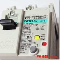 Japan (A)Unused,EW32AAG-2P015 漏電遮断器 2P 15A 30mA,Earth Leakage Circuit Breaker 2-Pole,Fuji